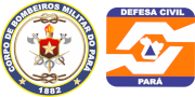 Corpo de Bombeiros Militar do Estado do Pará e Coordenadoria Estadual de Defesa Civil.