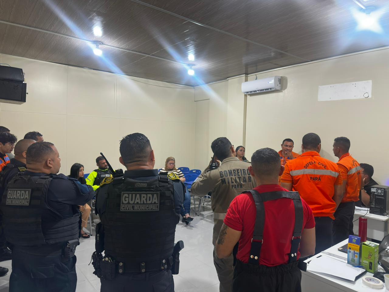 Chuvas em Marituba: Defesa Civil Estadual mobiliza Gabinete de Crise e socorro às famílias